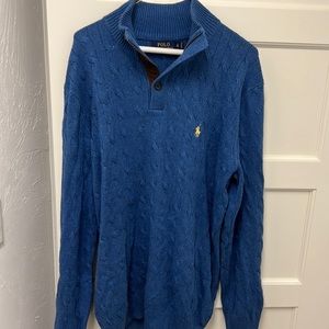 Polo Ralph Lauren quarter zip/button